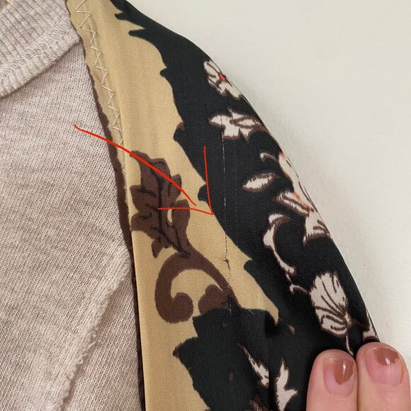 Free People Vintage Affair Pullover in Oatmeal Size Small - Picture 8 of 8